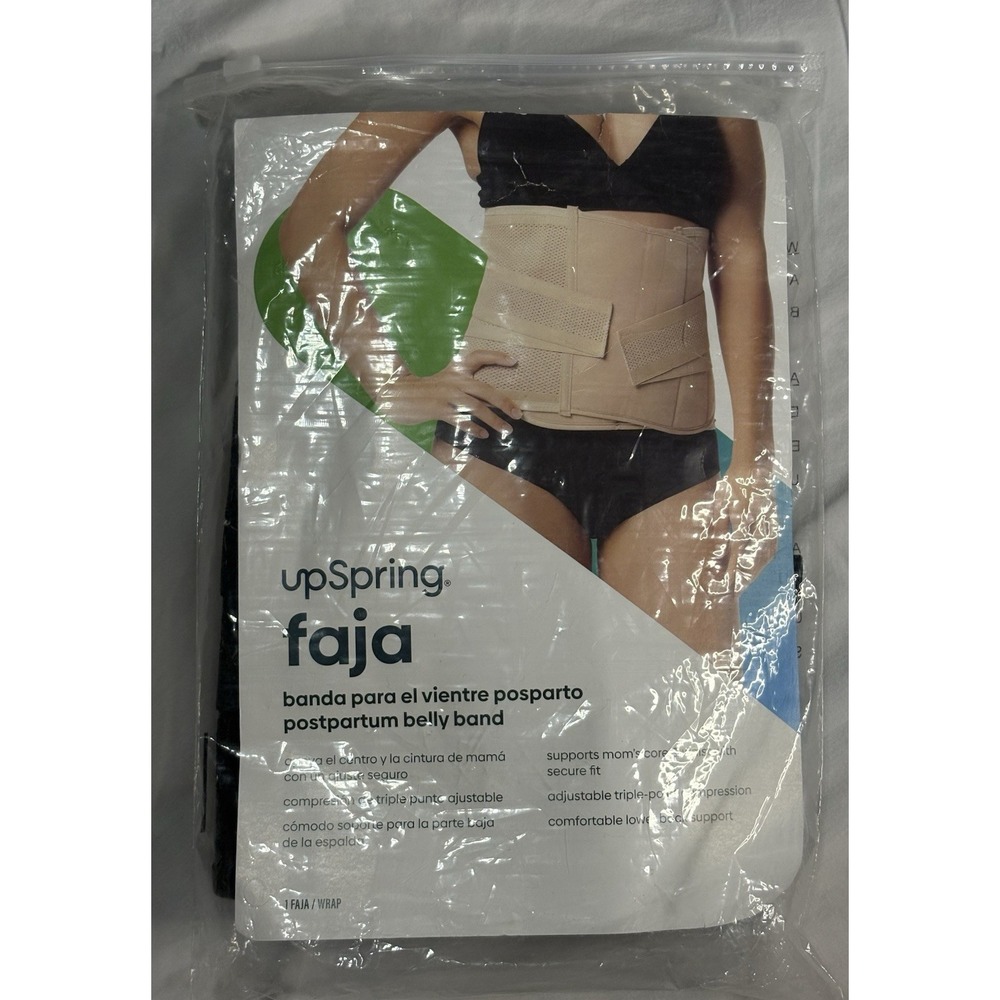 Upspring SHRINKXBELLY Slimming Charcoal Postpartum Belly Wrap small/medium